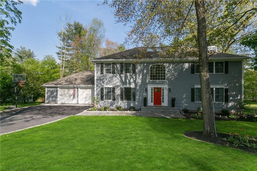 Freshly painted exterior, new stone steps, walkway, and Belgium block border, new Thermatru front door with keyless Nest entry.