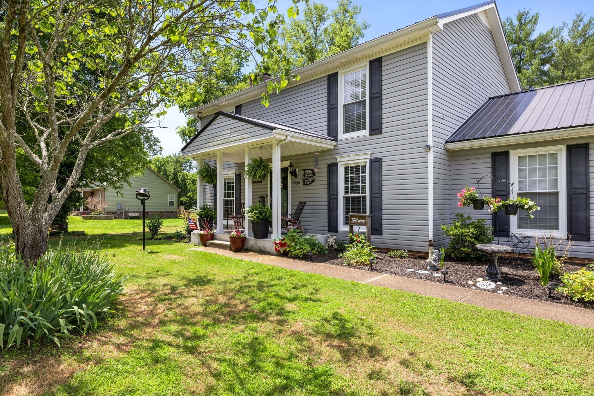 Sharing this beautiful front view of Jewell Drive with wonderful shade trees and lush landscaping