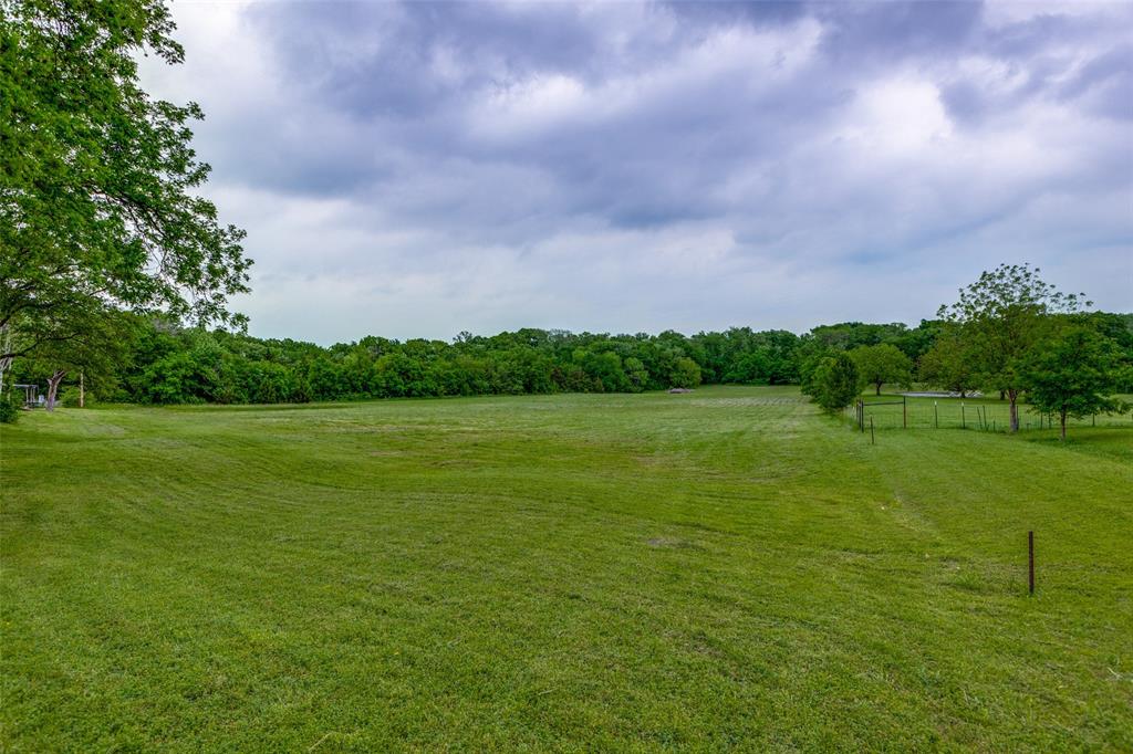 a view of a green field