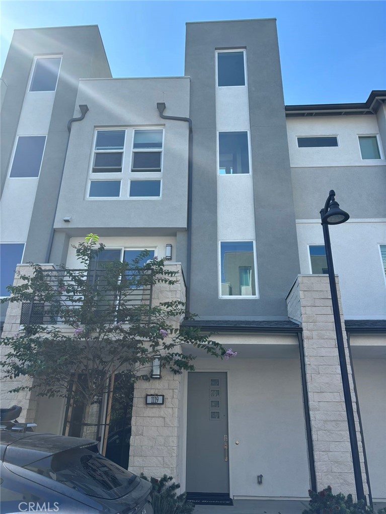 a view of front door and living room