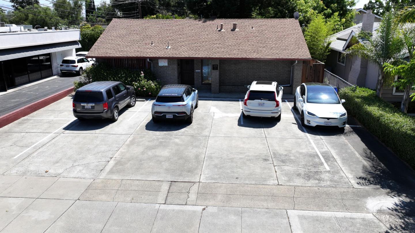 a car parked in front of house