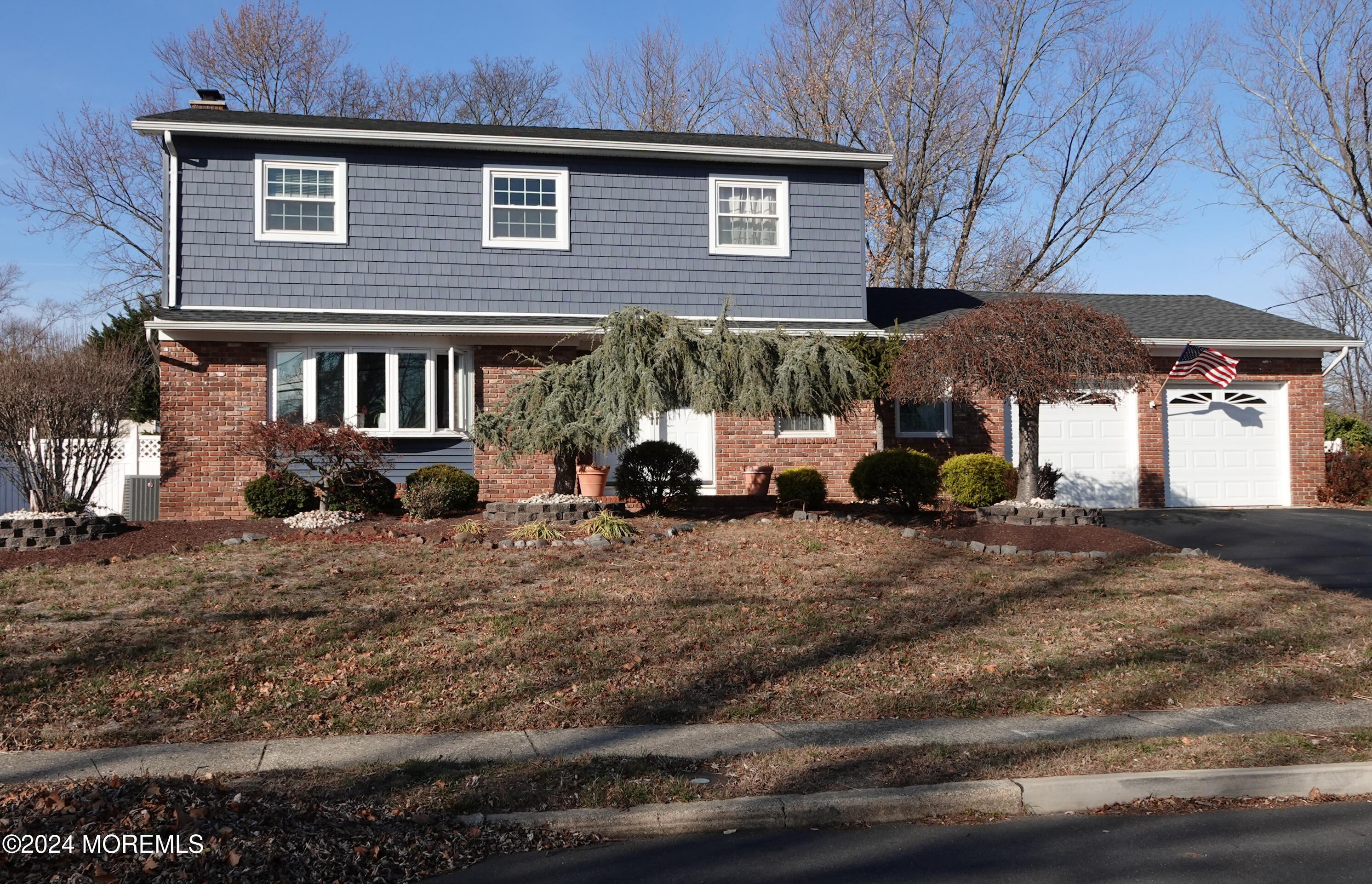 a view of a house with a patio