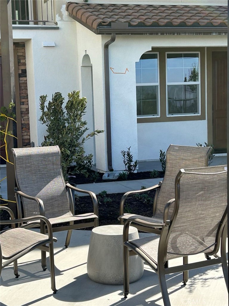 a view of a chairs and table in a house