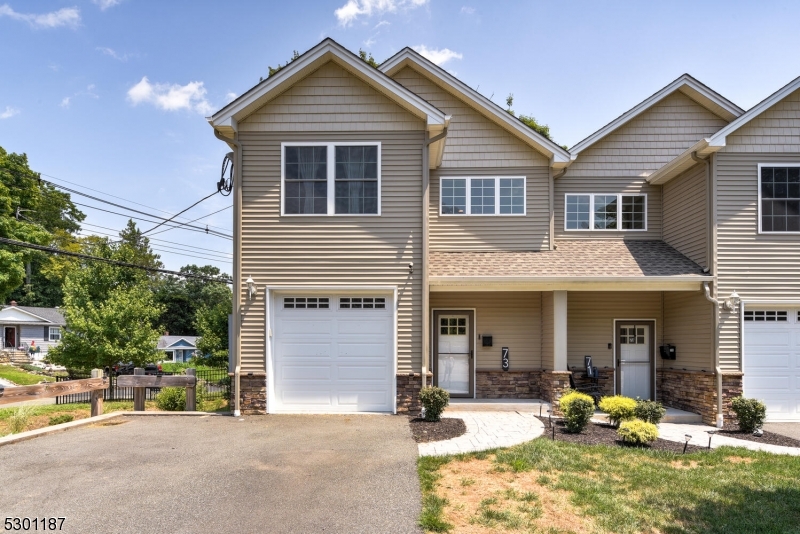 a view of a house with a patio