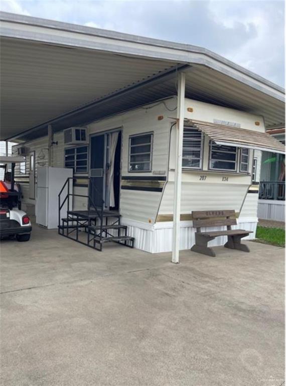 a view of a car garage