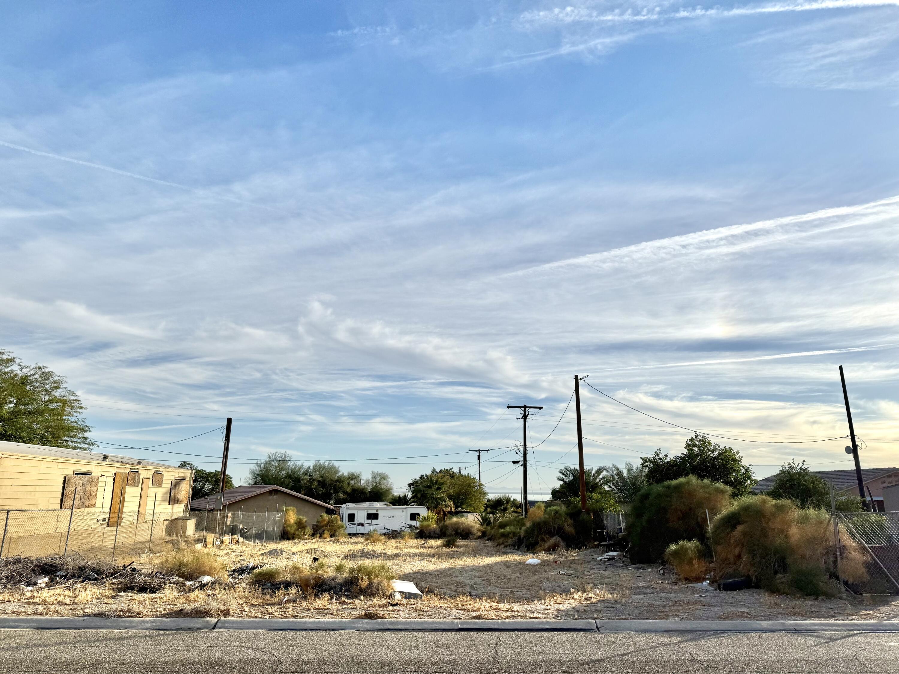 a view of a city from a road