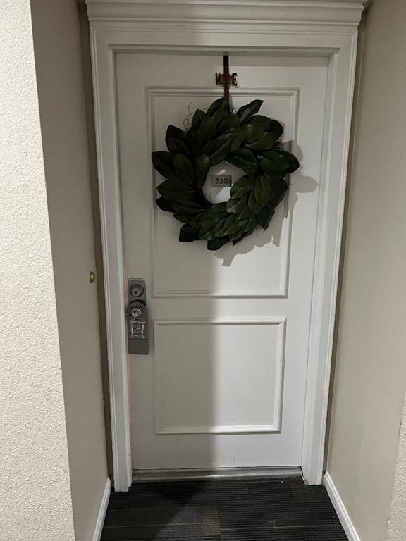 A very welcoming door.