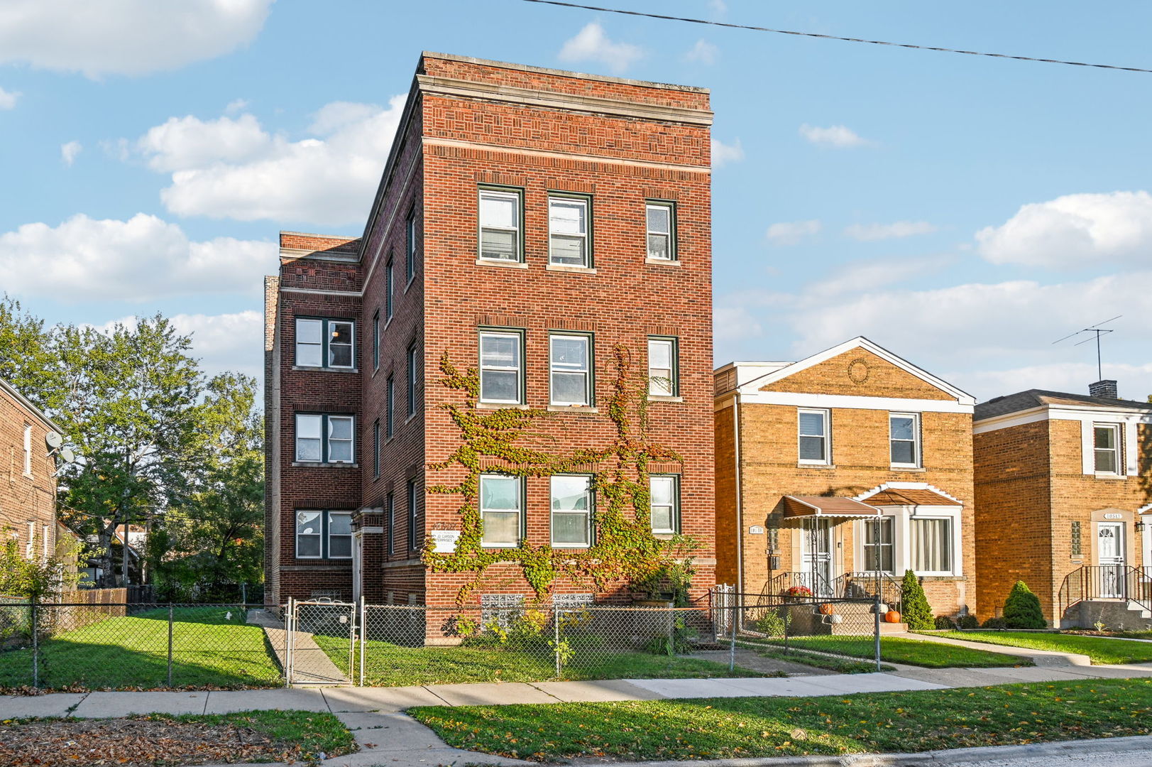 front view of a building