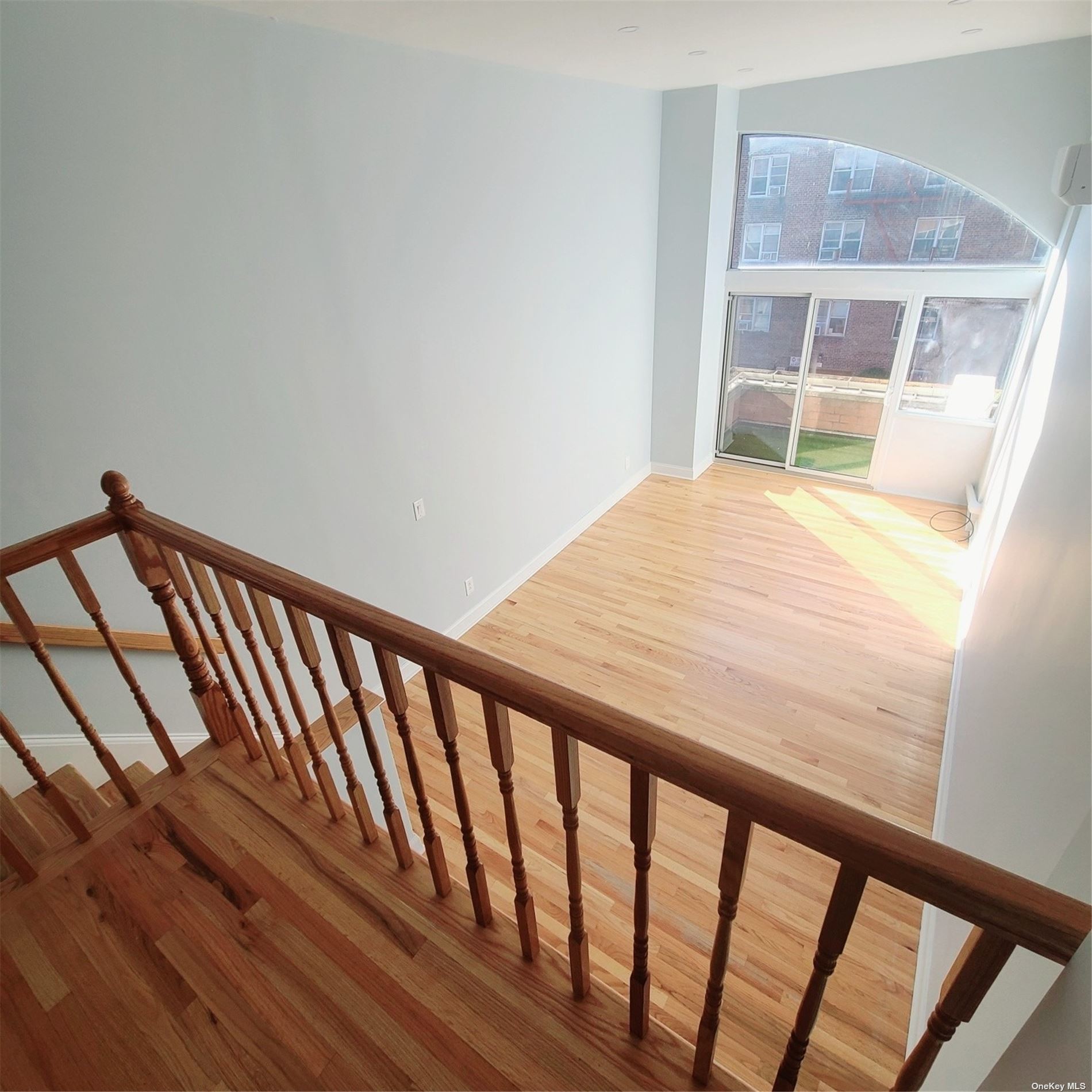 a view of wooden floor