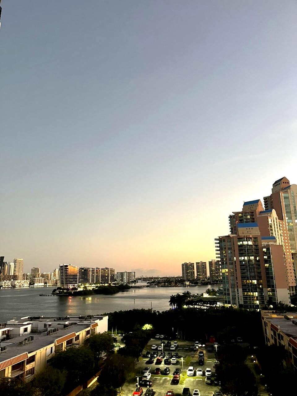 Balcony Dusk View