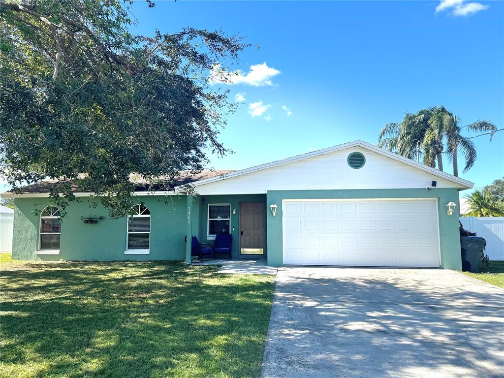 Front Of The House With Extended Drive Way