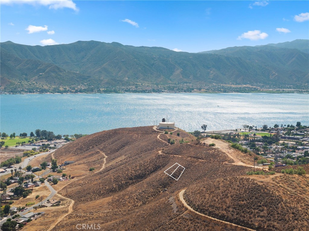 a view of a lake view and mountain