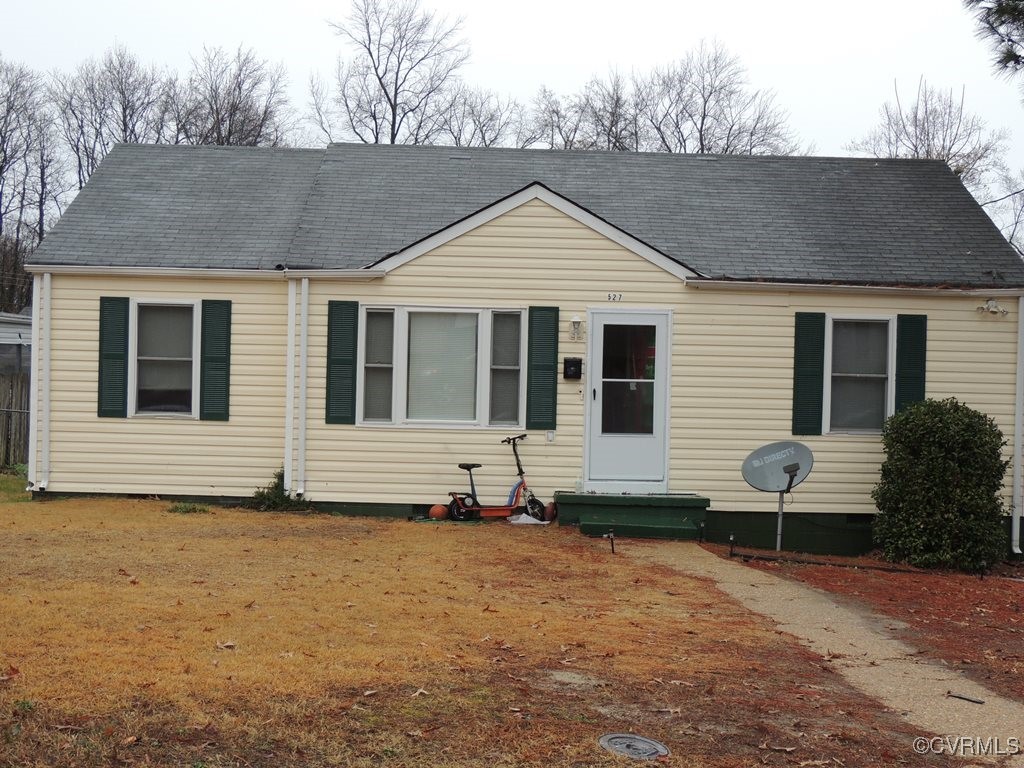 View of front of house