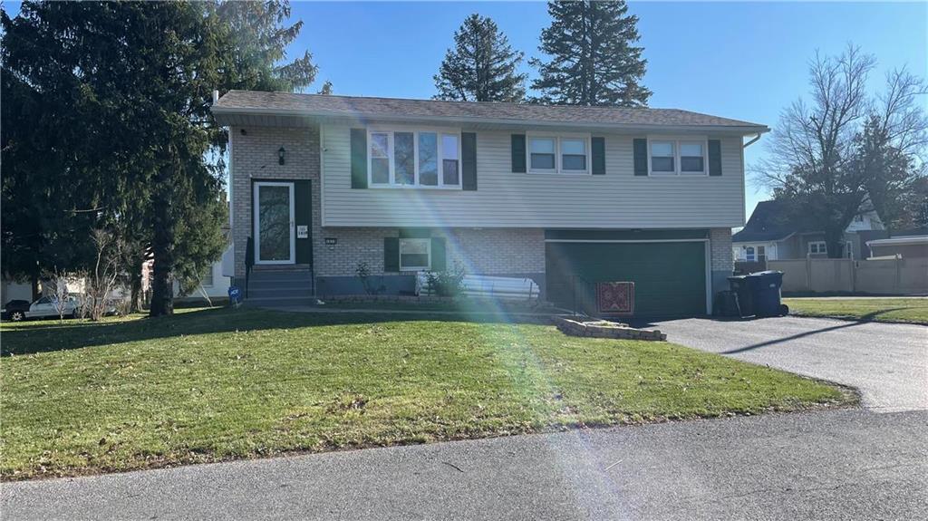 a house that has a tree in front of it