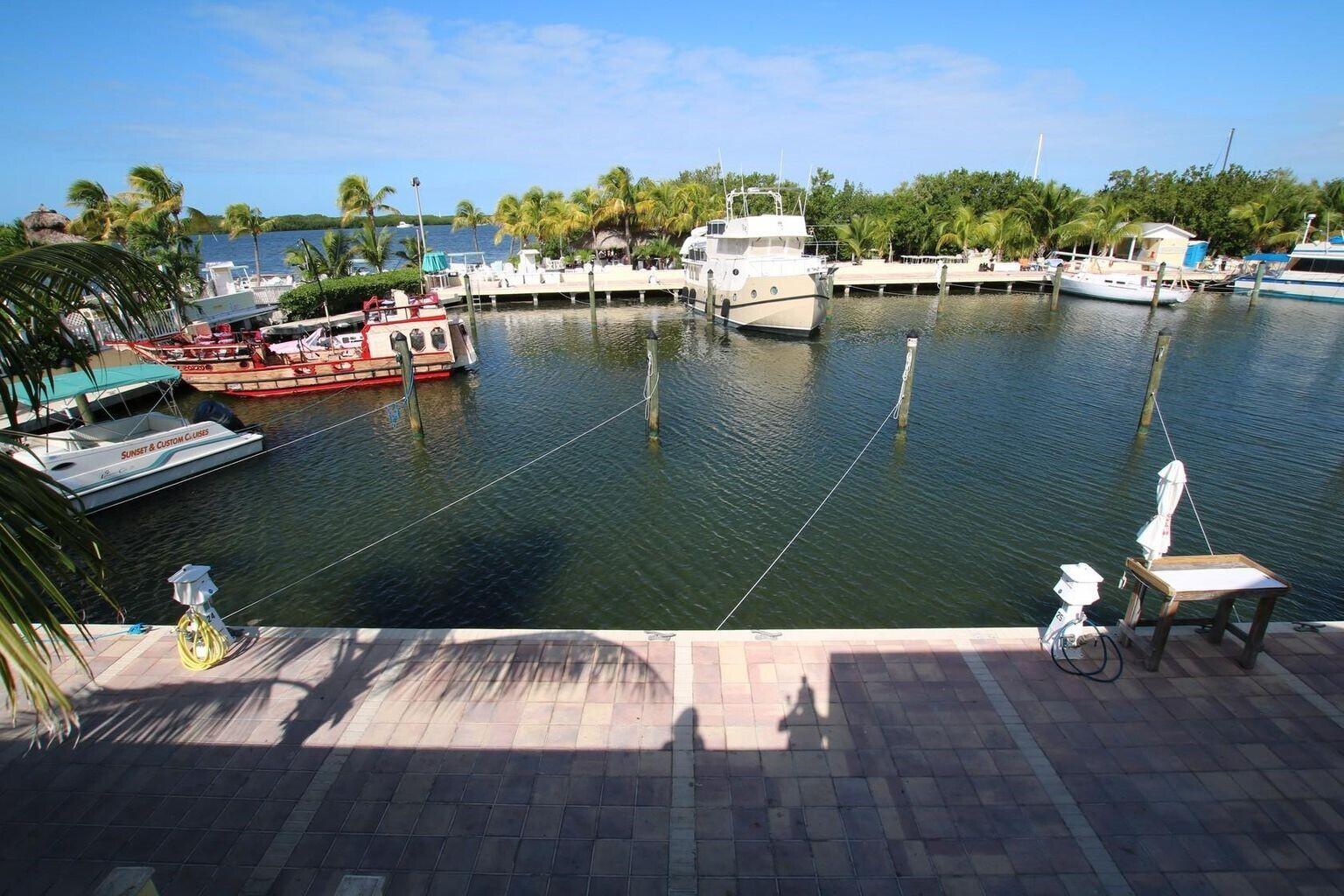 a view of a lake with a house