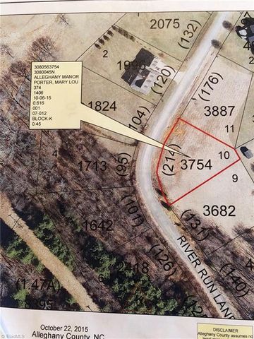 $17,000 | 10 K Alleghany Manor Road | Gap Civil Township - Alleghany County