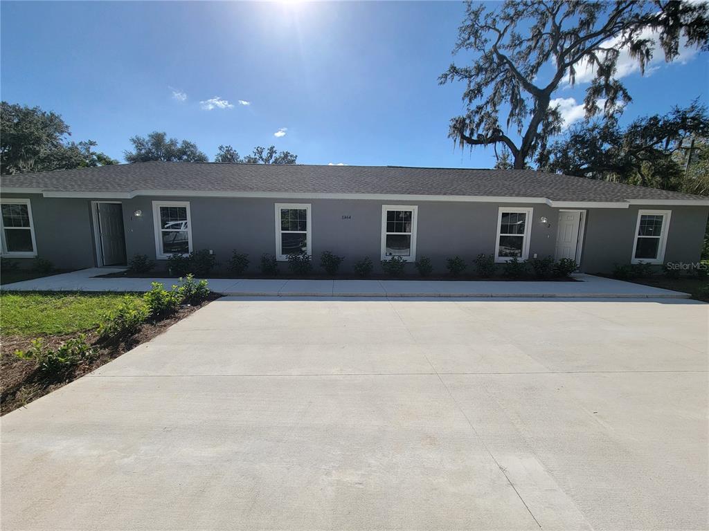 front view of house with yard