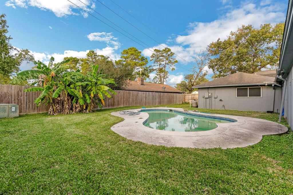 a view of outdoor space and yard