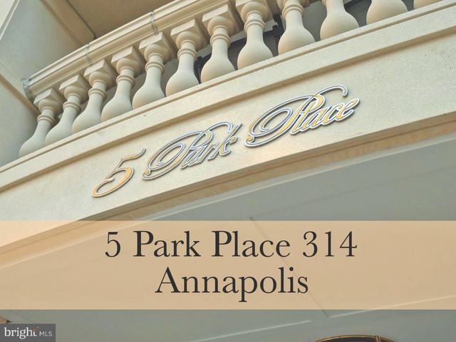 $595,000 | 5 Park Place, Unit 314 | Annapolis