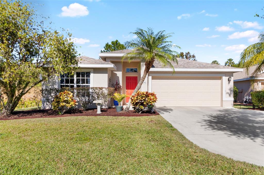 a front view of a house having yard