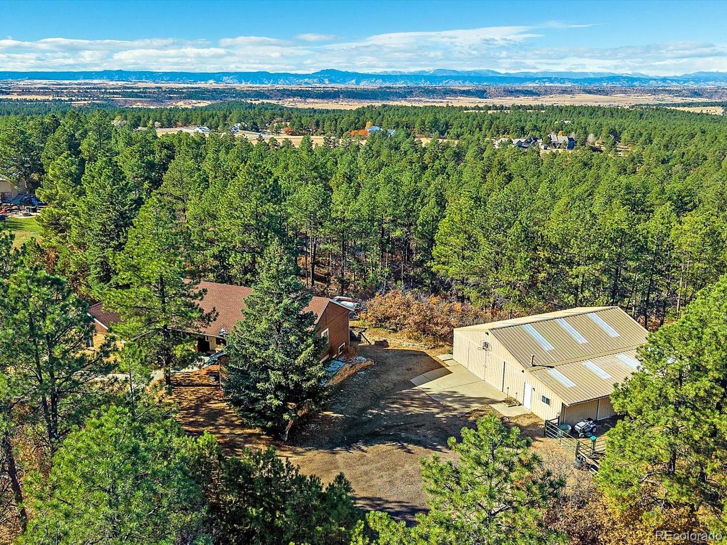 a view of outdoor space and mountain view