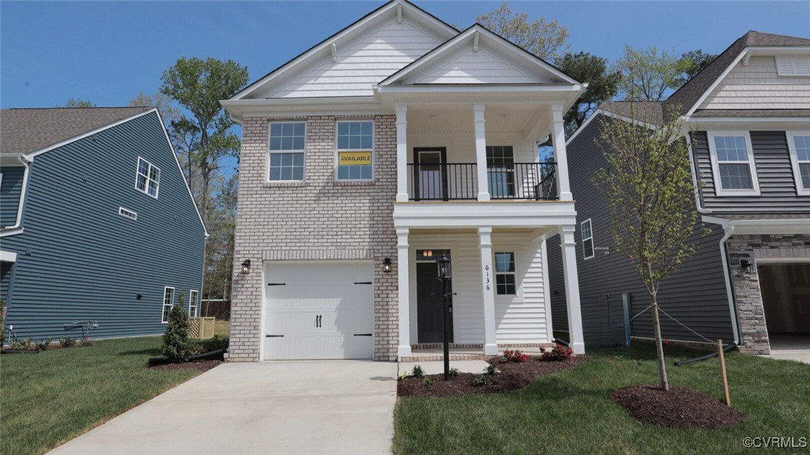 The Stonecrest is a two-story home with 3 bedrooms