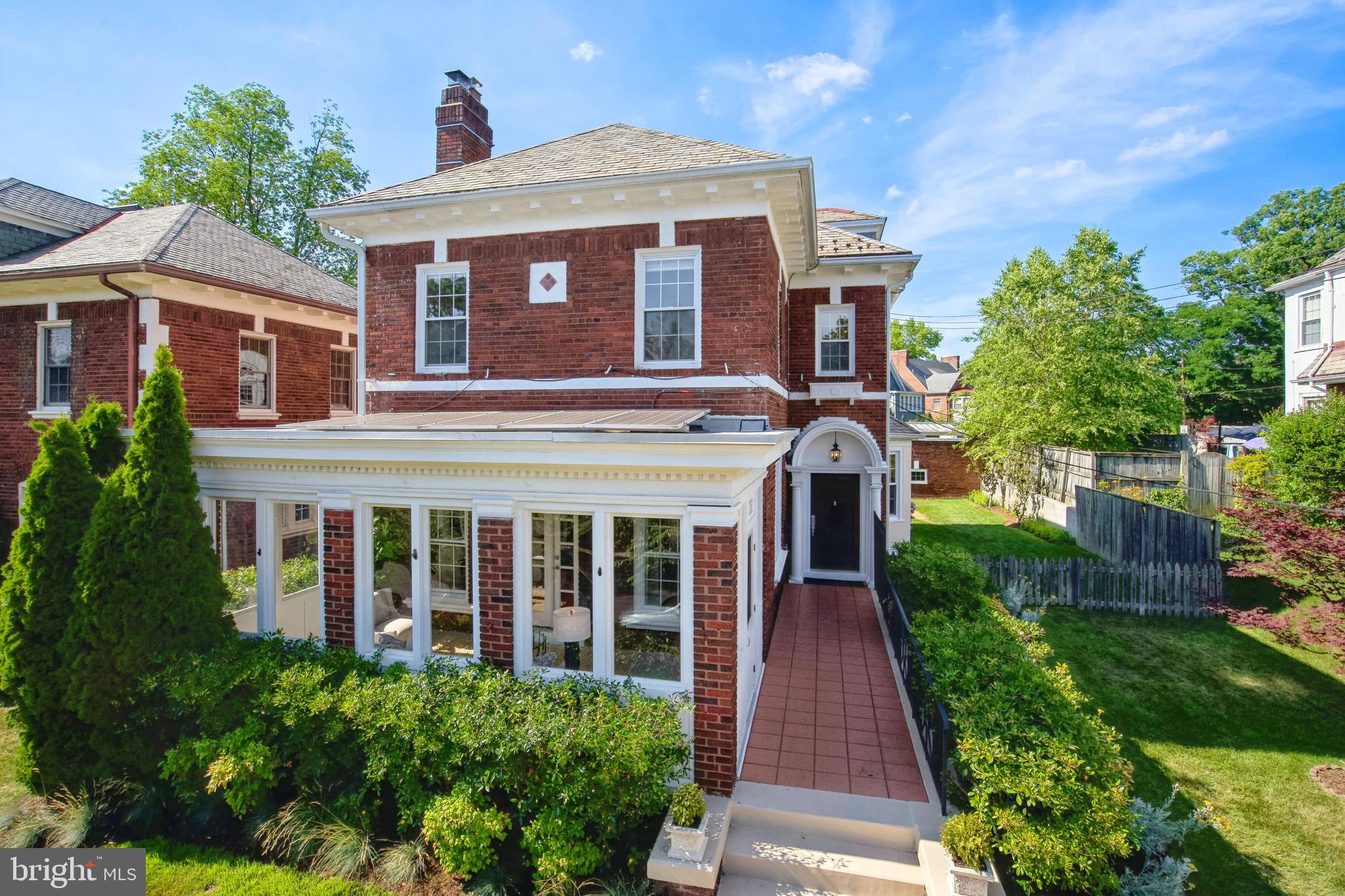 front view of a house