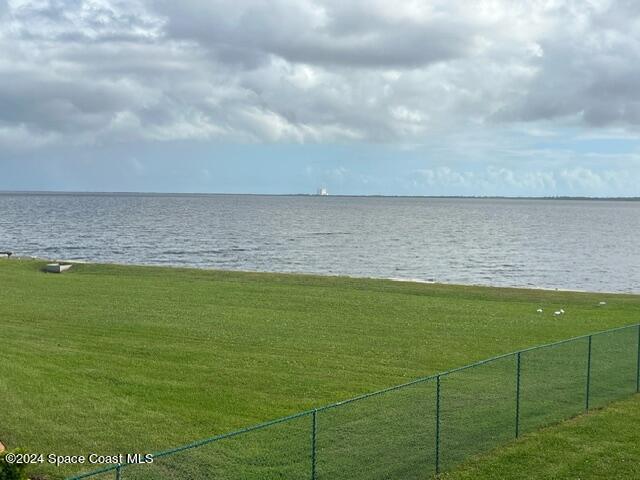 a view of an ocean from a balcony