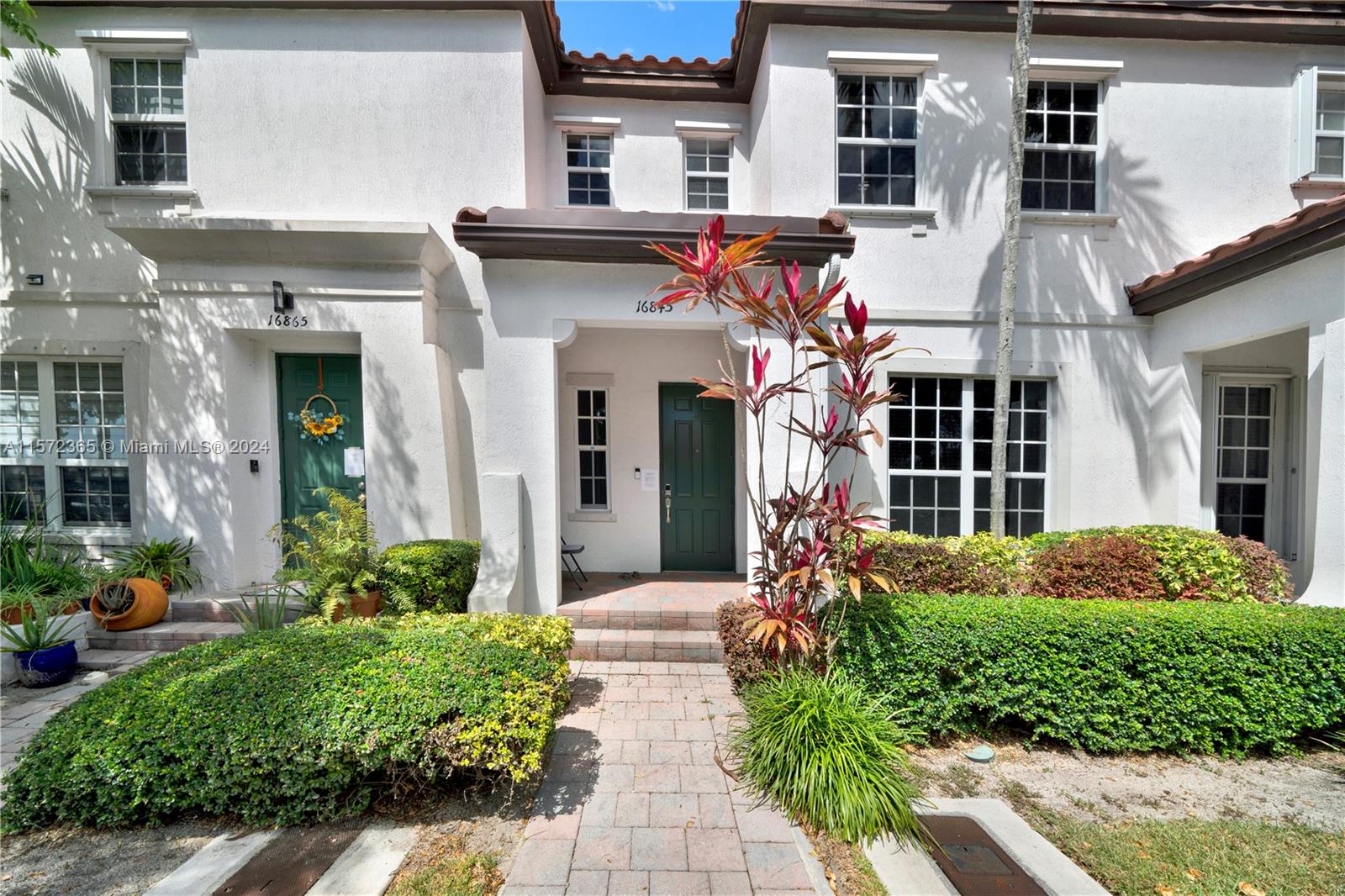 front view of a house