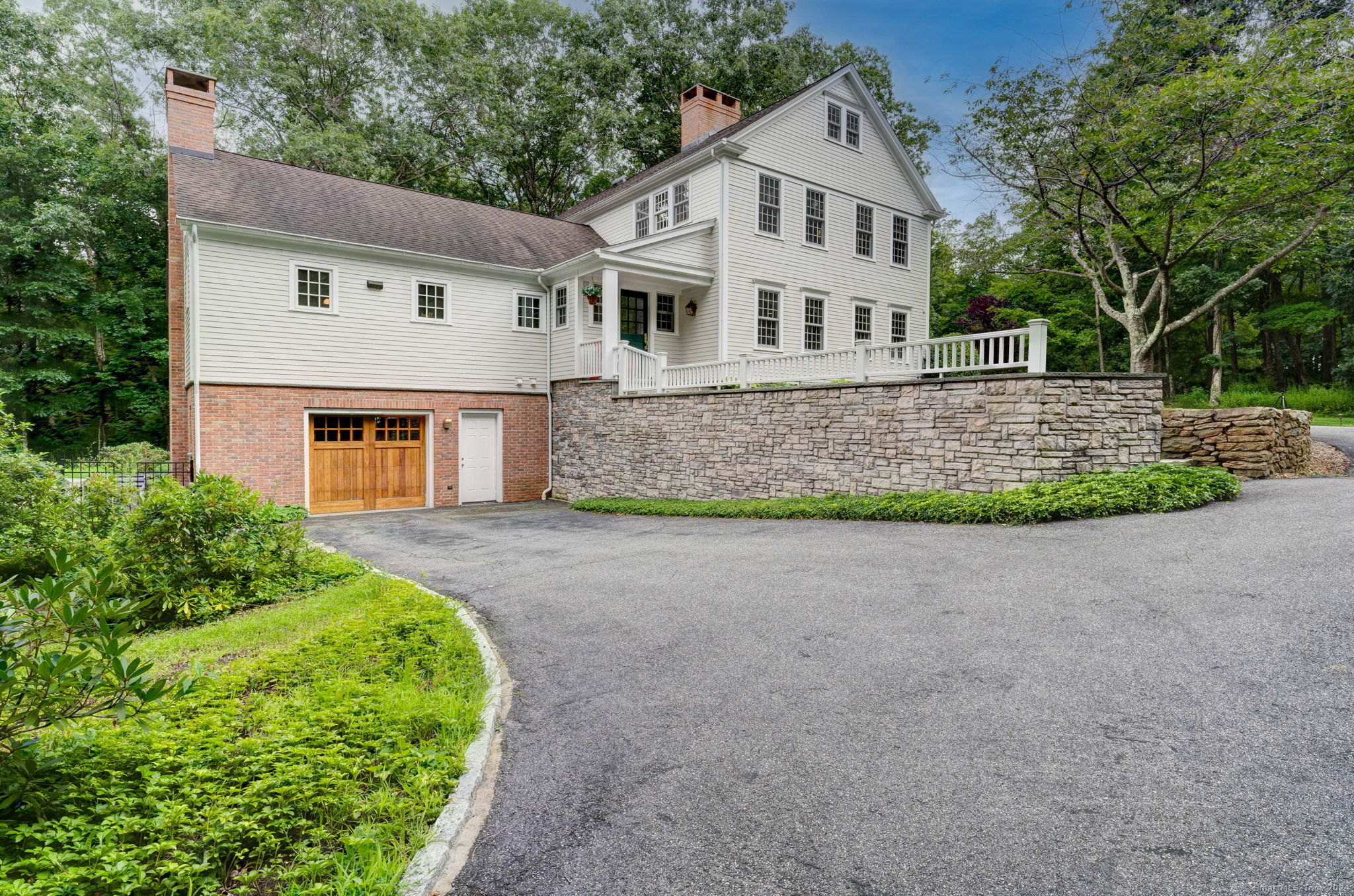 front view of house with a yard