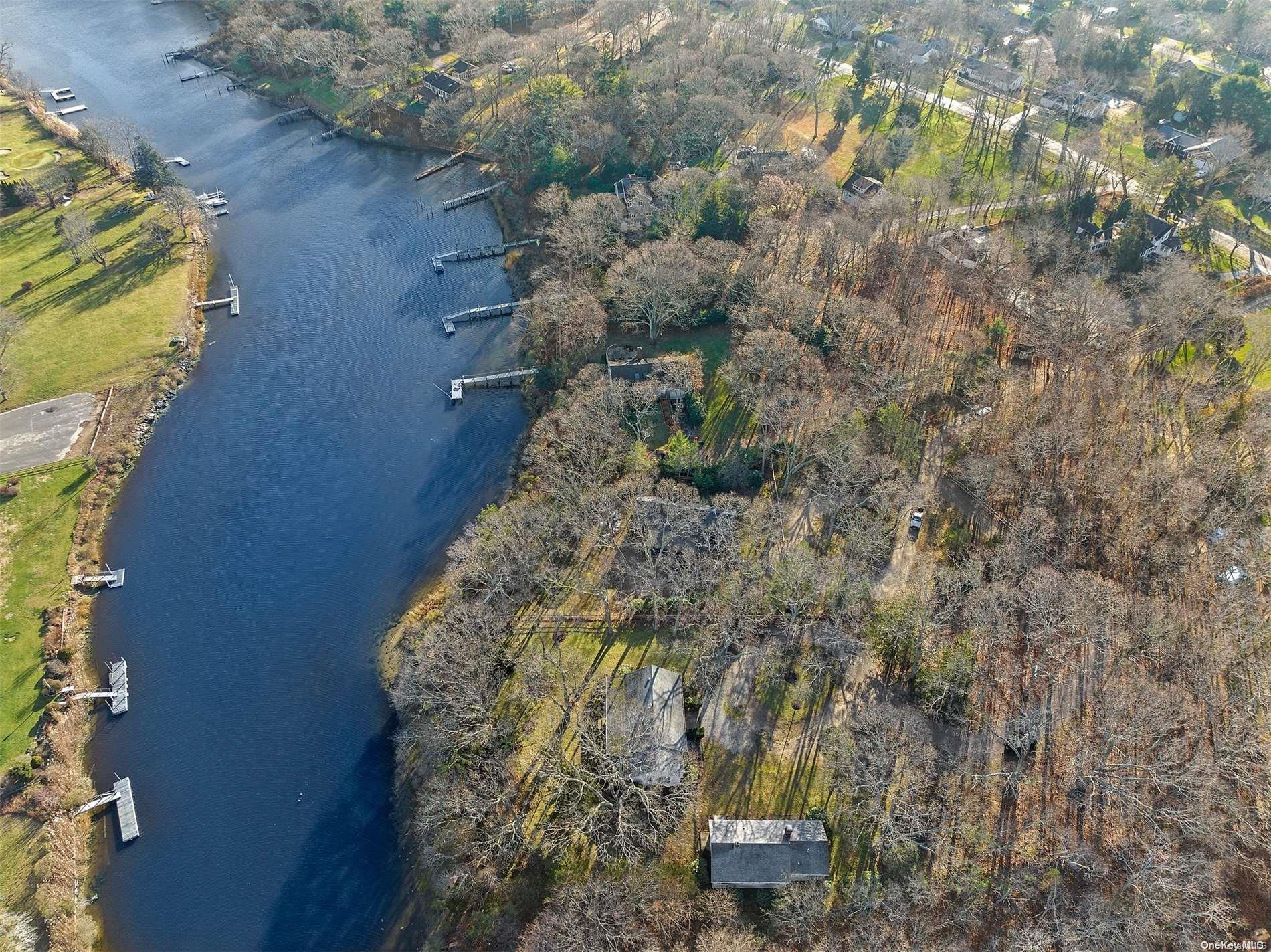 a aerial view of a house