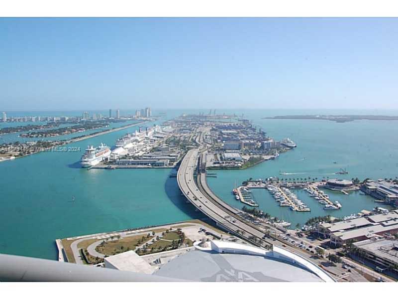 an aerial view of a ocean view