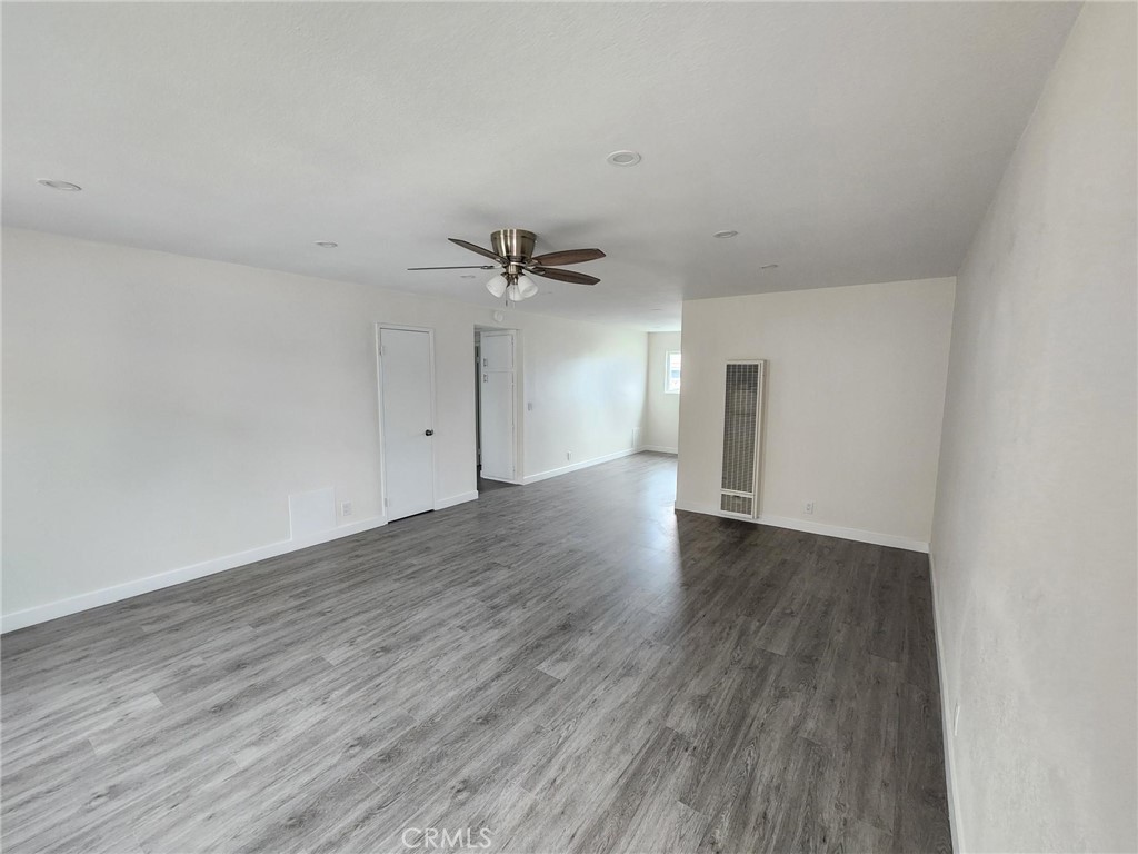 wooden floor in an empty room