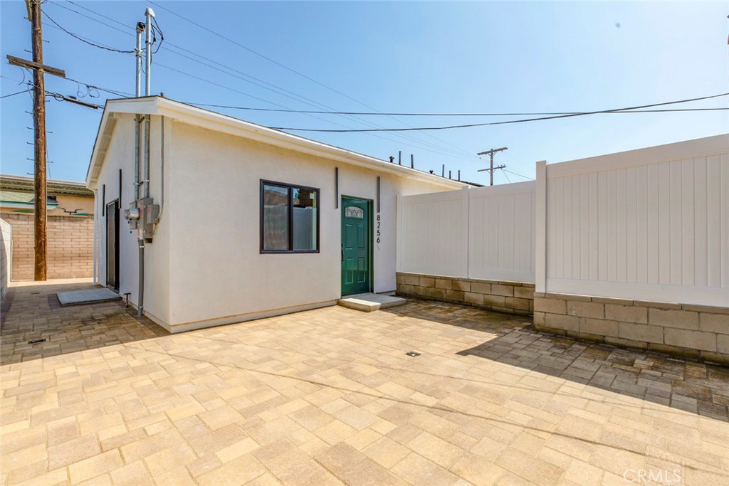 a view of a front door