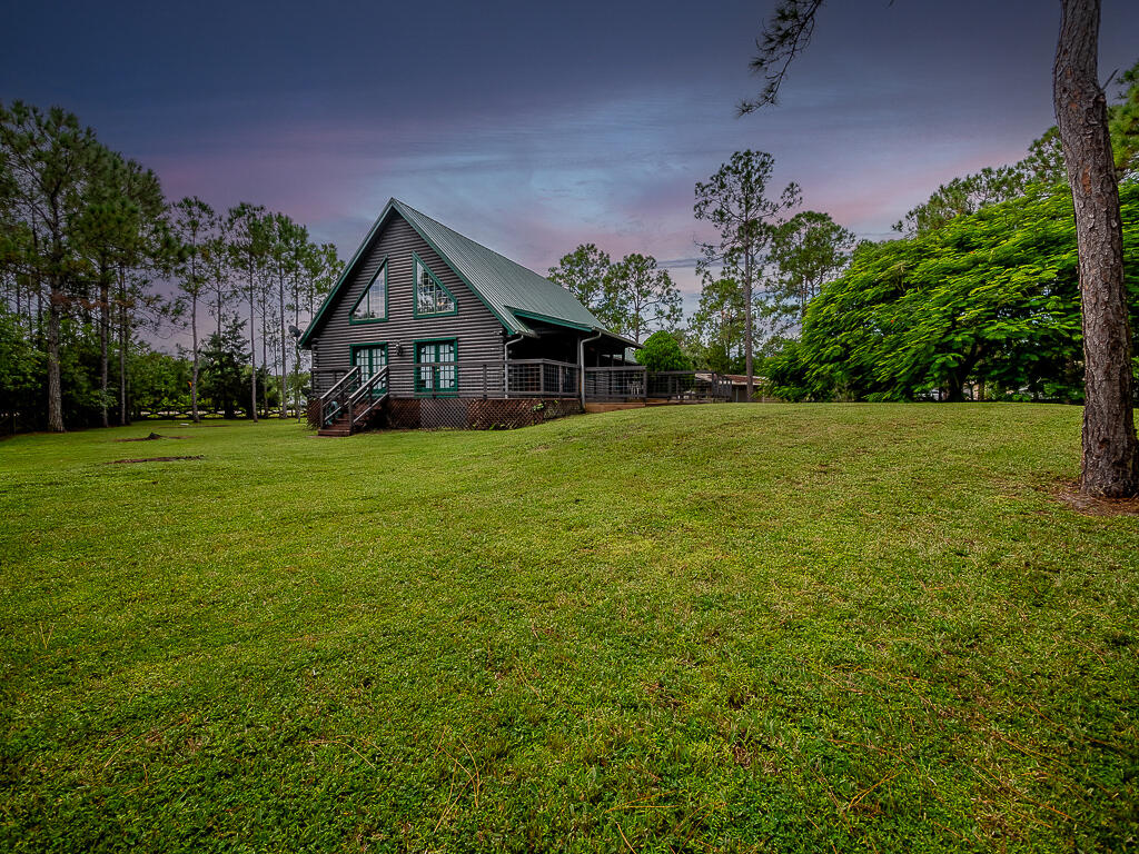 a house with garden in front of it