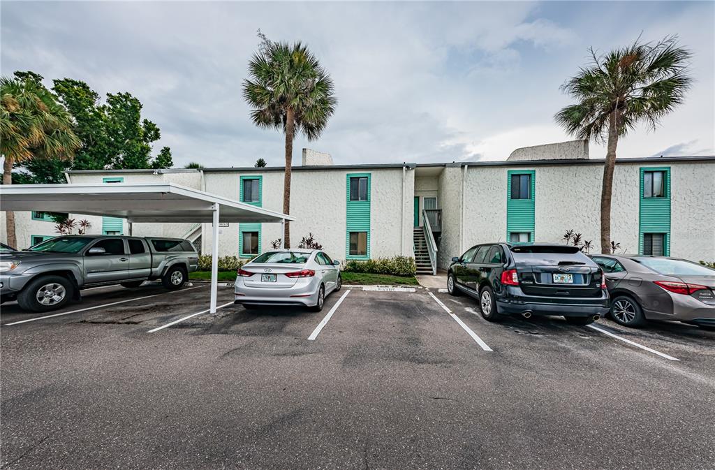 a cars parked in front of a house