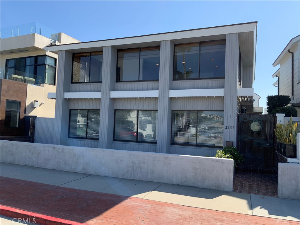 a view of a building with many windows