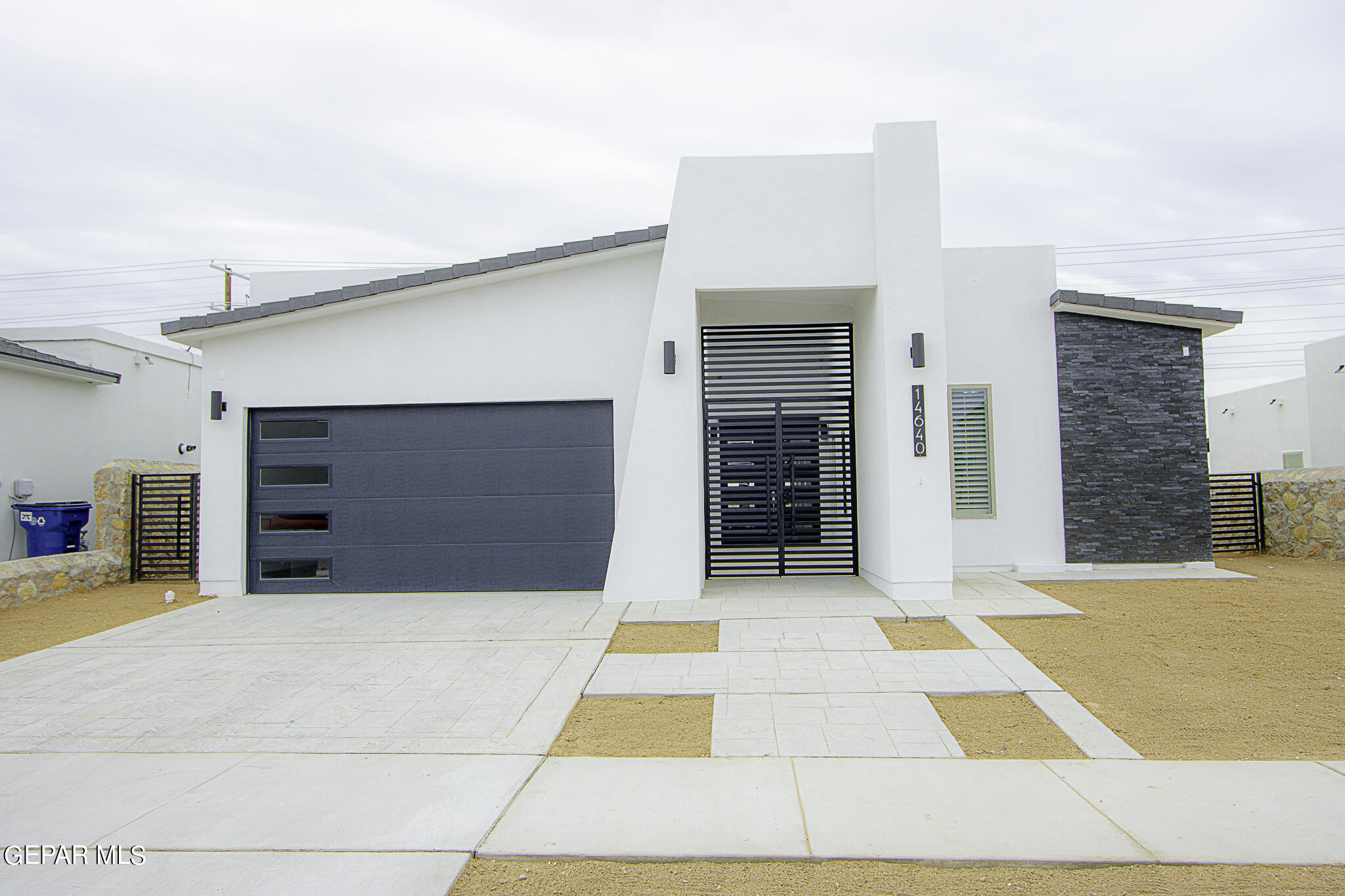 a view of a building with entryway