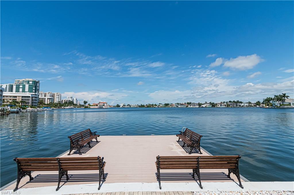 a lake view with a bench and lake view