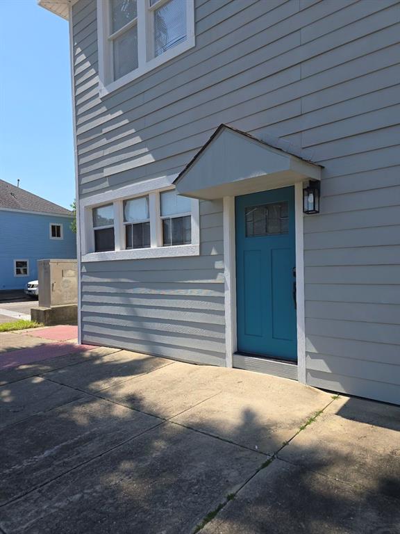 Front door of apartment