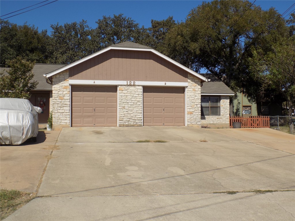 front view of homes