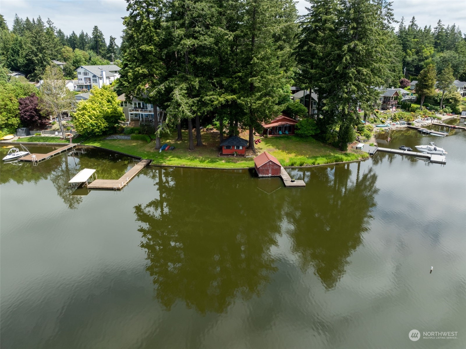 a view of a lake view