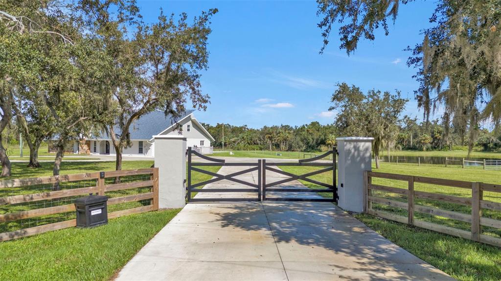 entry gate, electric with keypad