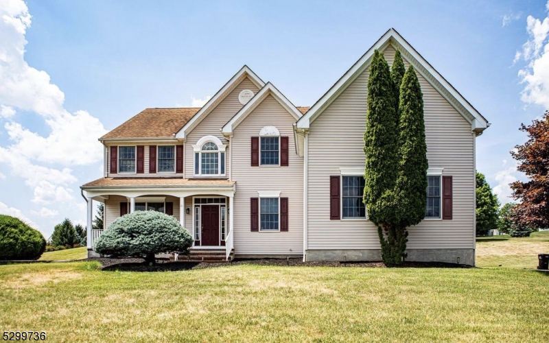 a view of a house with a yard and plants