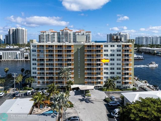 $345,000 | 2900 Northeast 30th Street, Unit F7 | Lauderdale Tower Condominiums