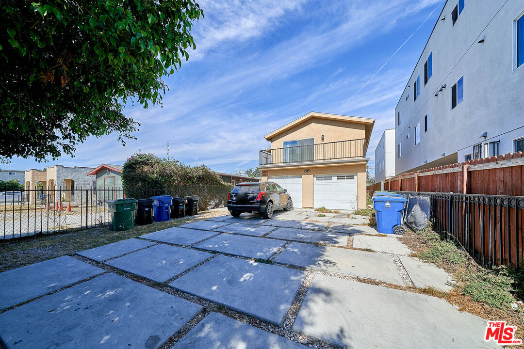 a view of a house with a patio