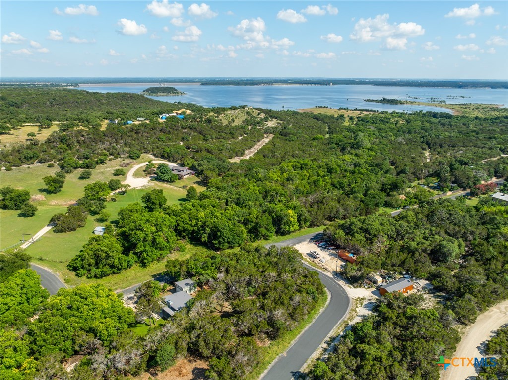 a view of an outdoor space and a lake view