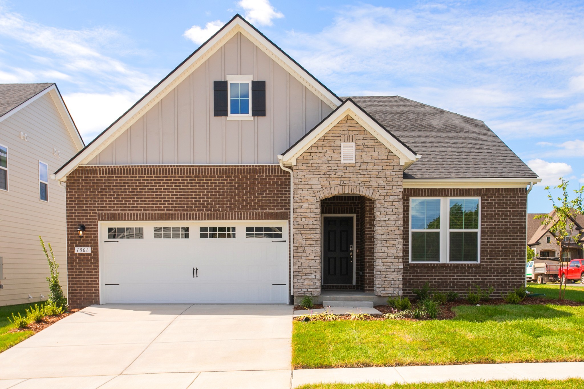 a view of front a house