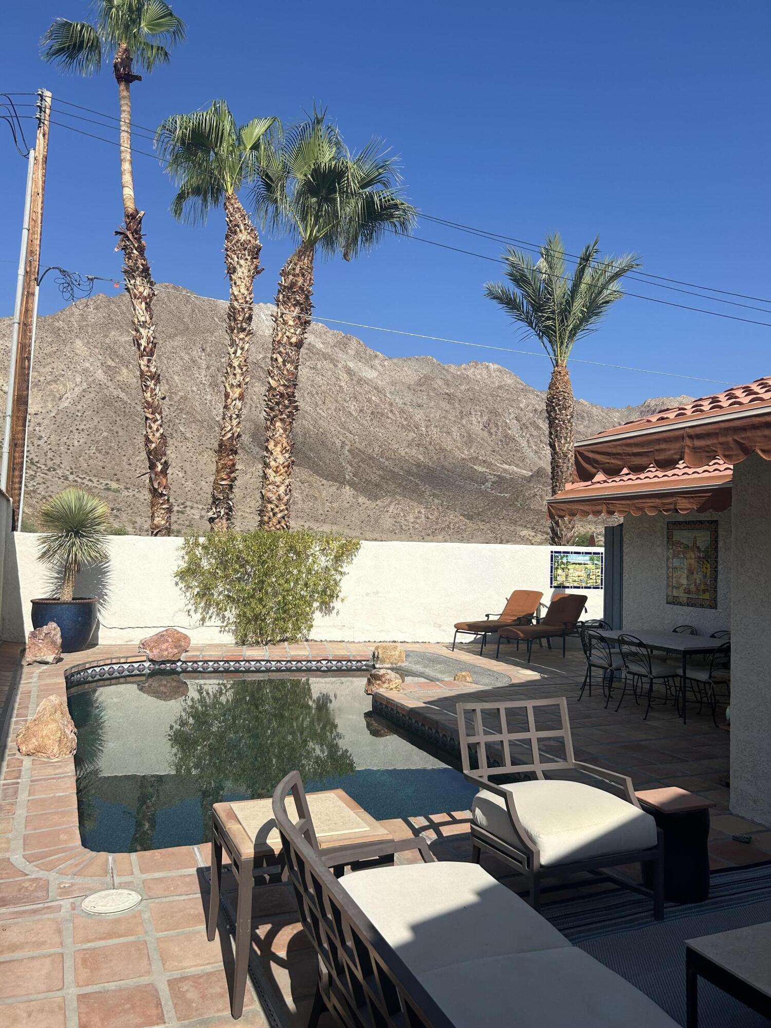 a view of balcony and patio