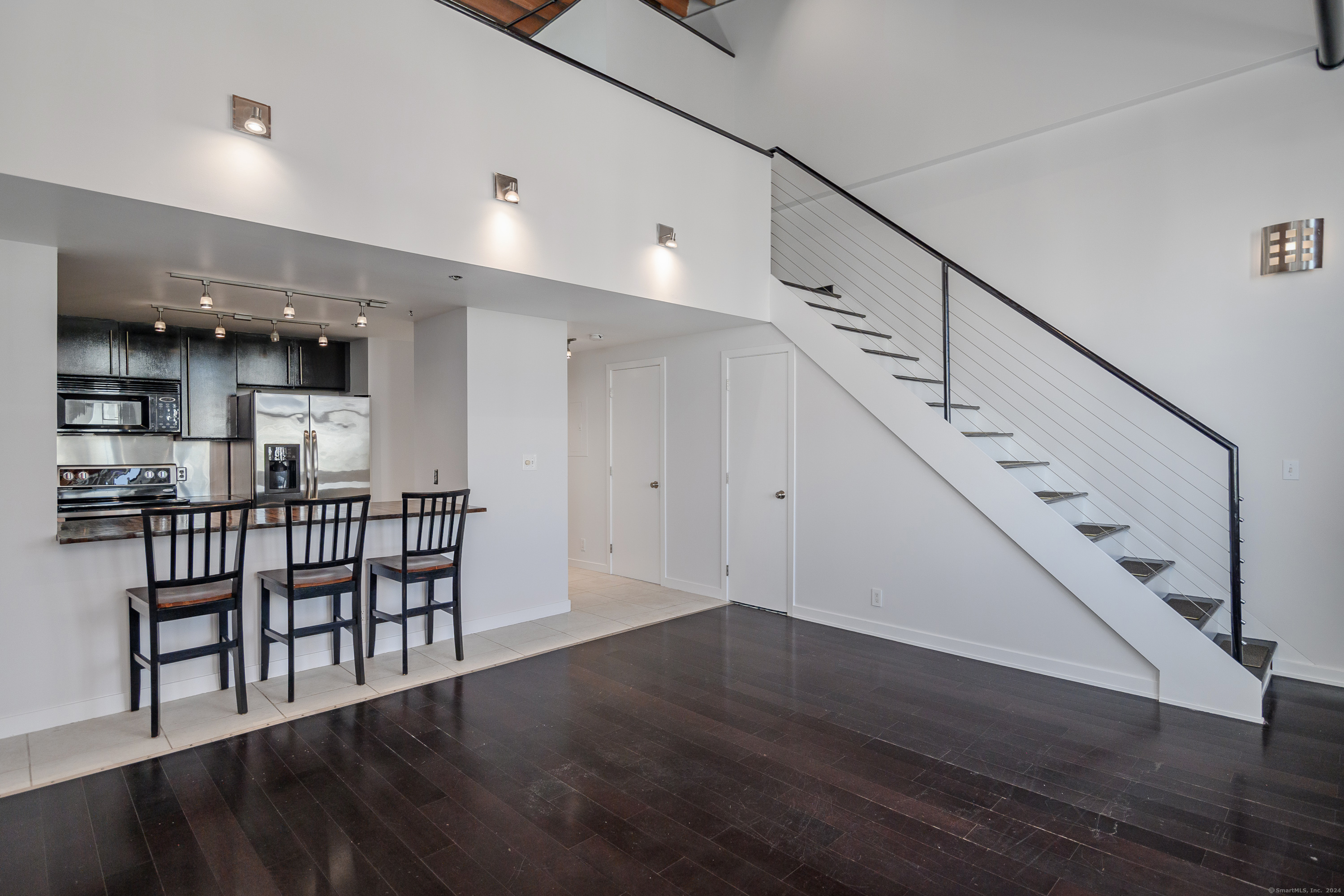 Stairs to bedroom